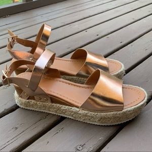 Rose Gold Sandals